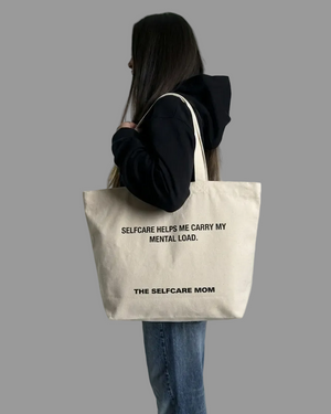 Tote Bag „Selfcare helps me carry my mental load“