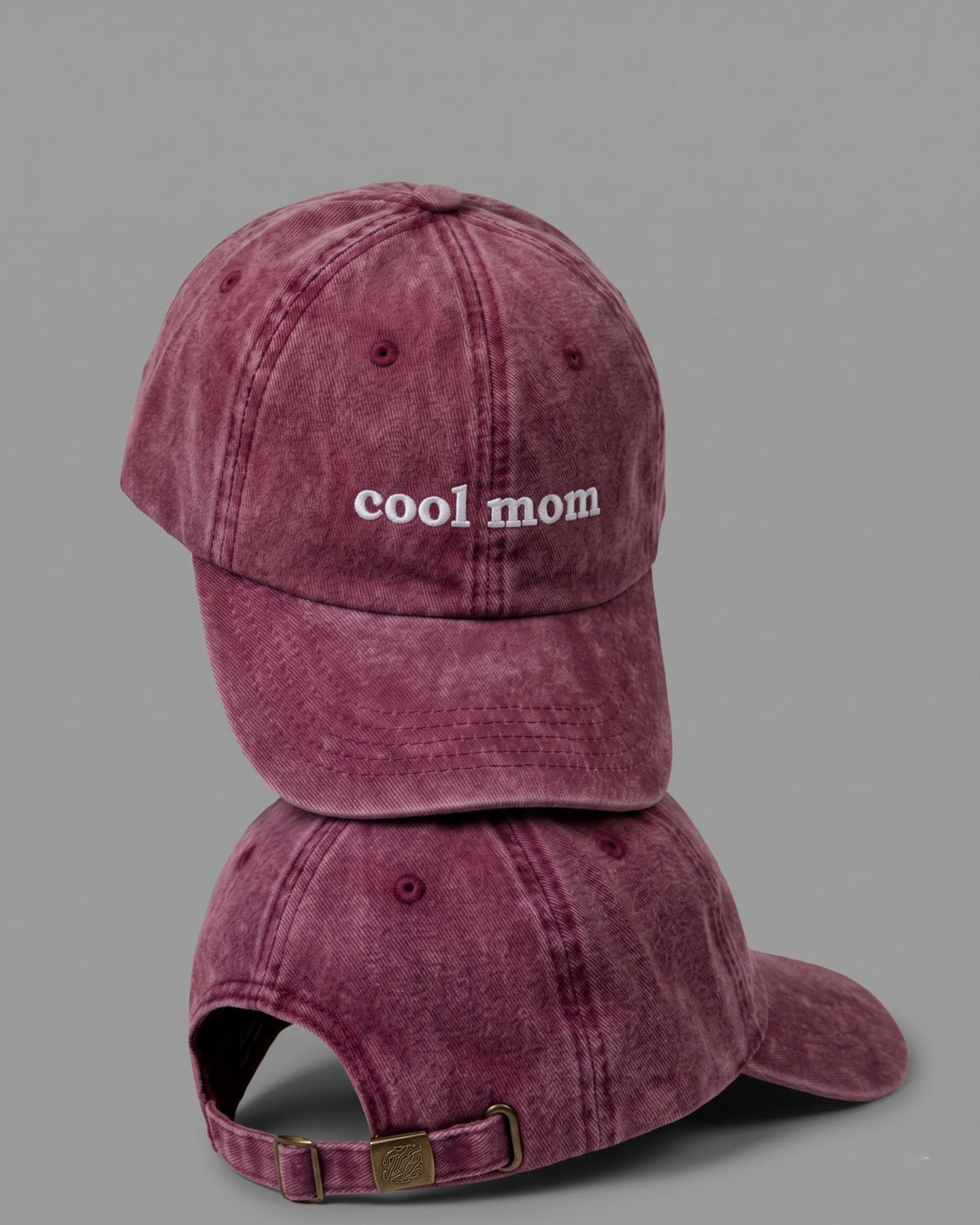 Cool Mom Cap (Vintage Red)