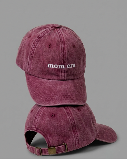 Mom Era Cap (Vintage Red)